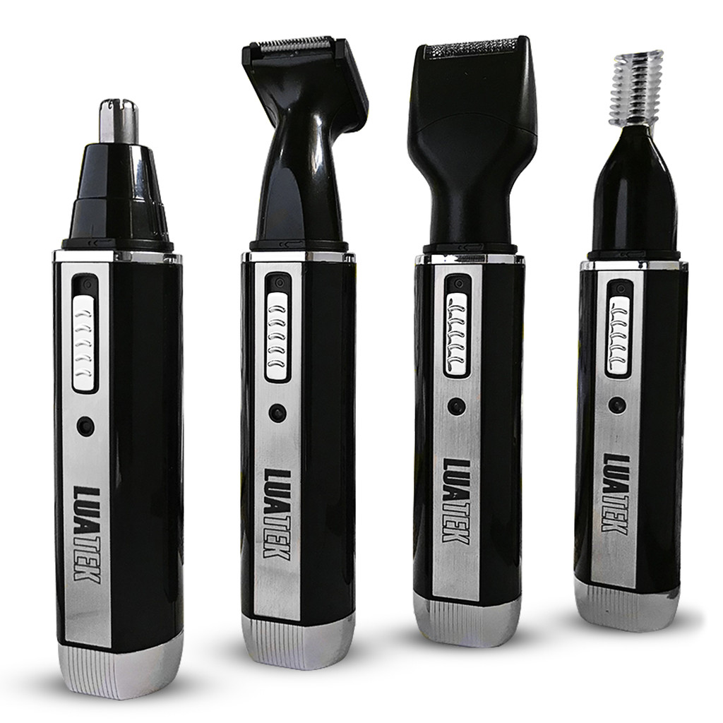 Aparador Pelos Nariz e Orelha Depilador Luatek 4 Em 1 De Barba Bigode Nariz Buço E Sobrancelha em Oferta na Shopee