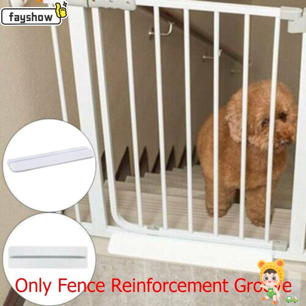 FAYSHOW Acessórios Para Ranhuras De Reforço De Cerca Barra Trilho De Proteção De Entrada De Escada