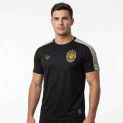Camisa Onça Amazonas Concentração Atleta 2025 Preta