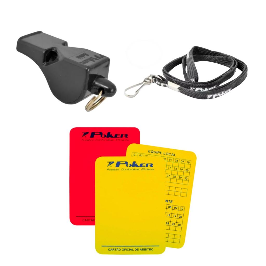 KIT ARBITRO COMPLETO POKER