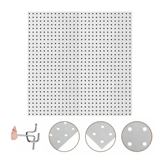 Organizador Ferramentas Painel Pegboard Eucatex Pefurado 60x60 em Oferta na Shopee