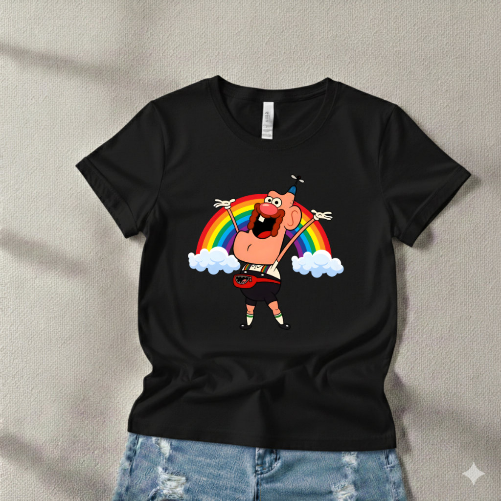 Camiseta Unissex Titio Avô Blusa 100% Algodão Estilosa Confortável Envio Rápido