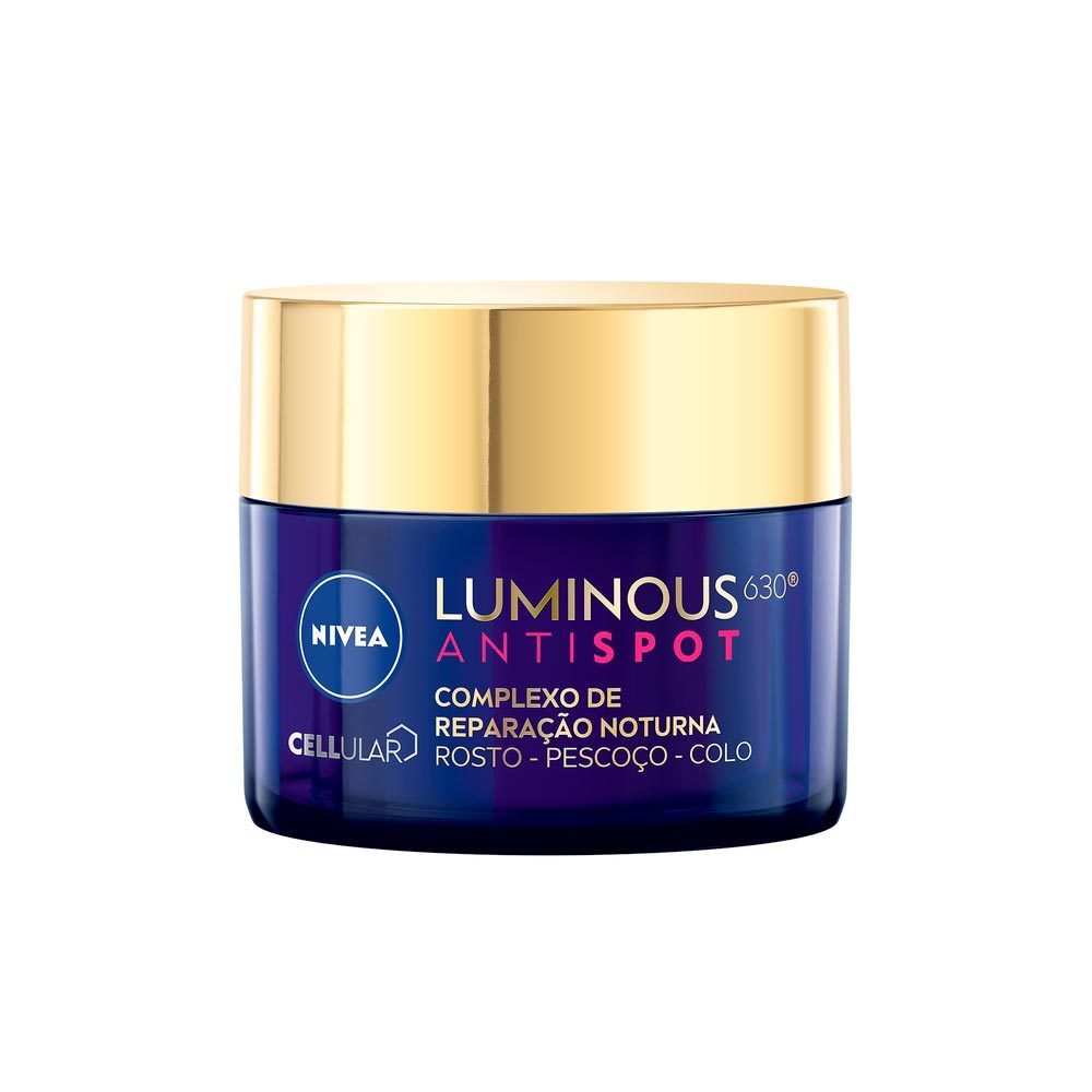 Complexo de Reparação Noturna Nivea Luminous 630 50ml em Oferta na Shopee