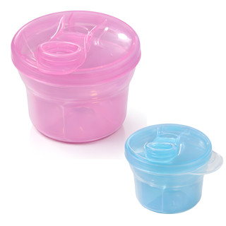 Porta Leite em Pó 3 Compartimentos Dosador Portátil em Oferta na Shopee