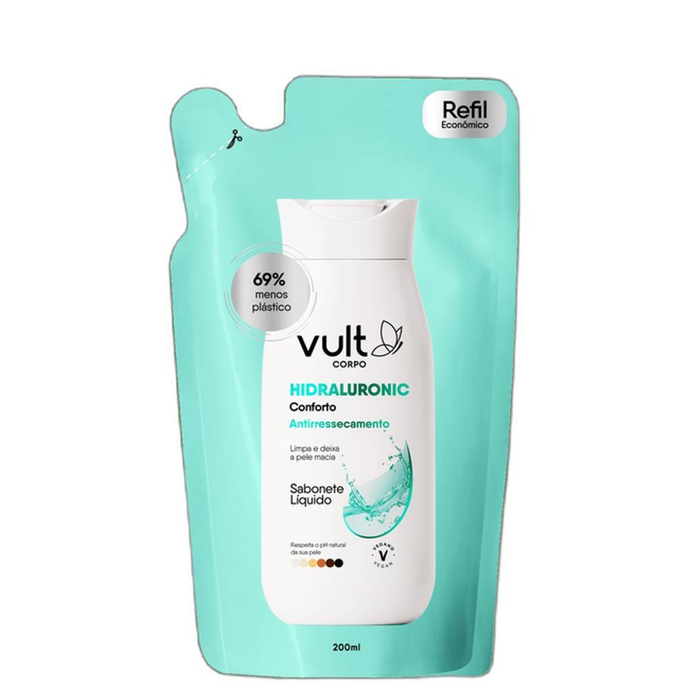 Vult Hidraluronic Conforto Refil Sabonete Líquido 200ml em Oferta na Shopee