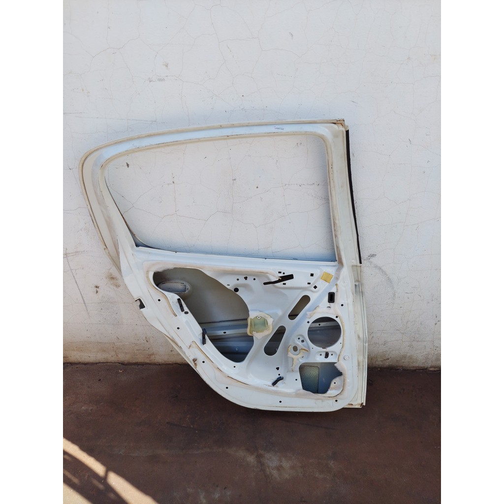 Porta Traseira Esquerda Peugeot 207 Traseira Esquerda Branco