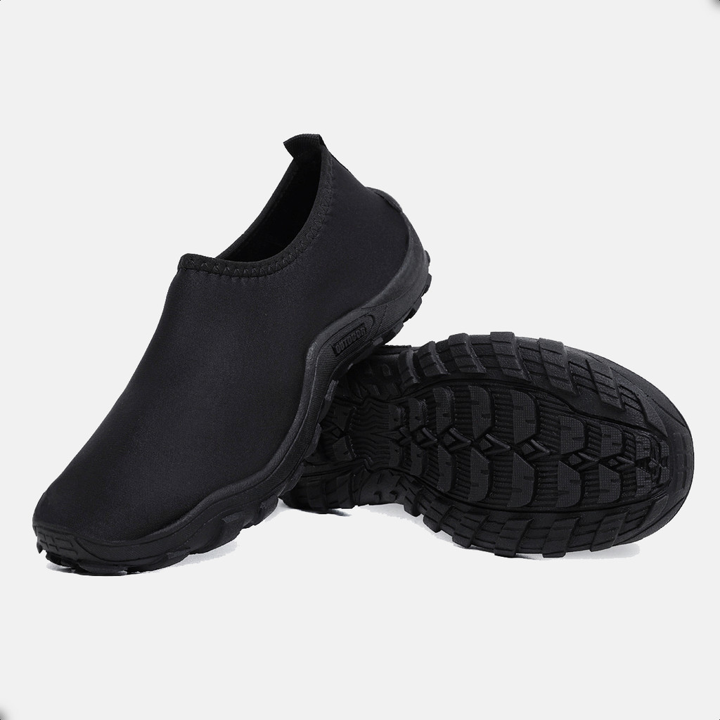 Sapatilha Aquática Neoprene Resistente Esportiva Praia Esportiva Pesca Cachoeiras Cor Preta