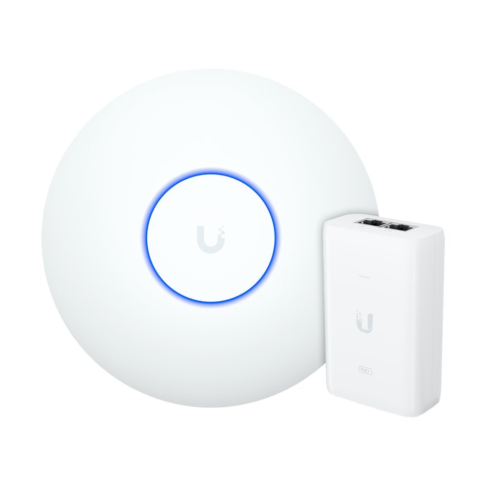 U7 Lite Com Fonte 48V 30W Ubiquiti | Roteador Wi-Fi 7 Access Point Dual Band 4.3 Gbps + Injetor PoE+