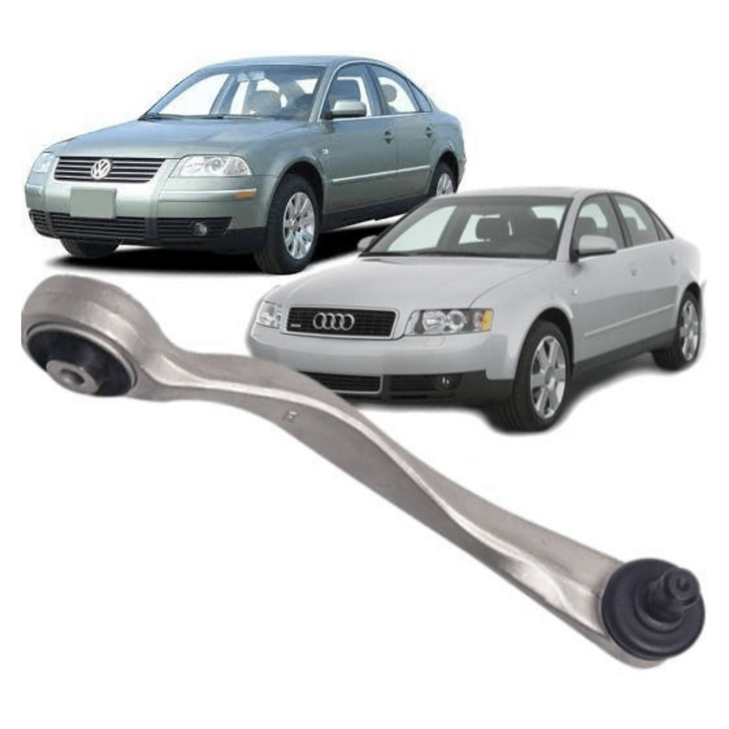 Braco Oscilante de Suspensao Passat Audi A4 e A6 Superior Curvo Direto Passageiro