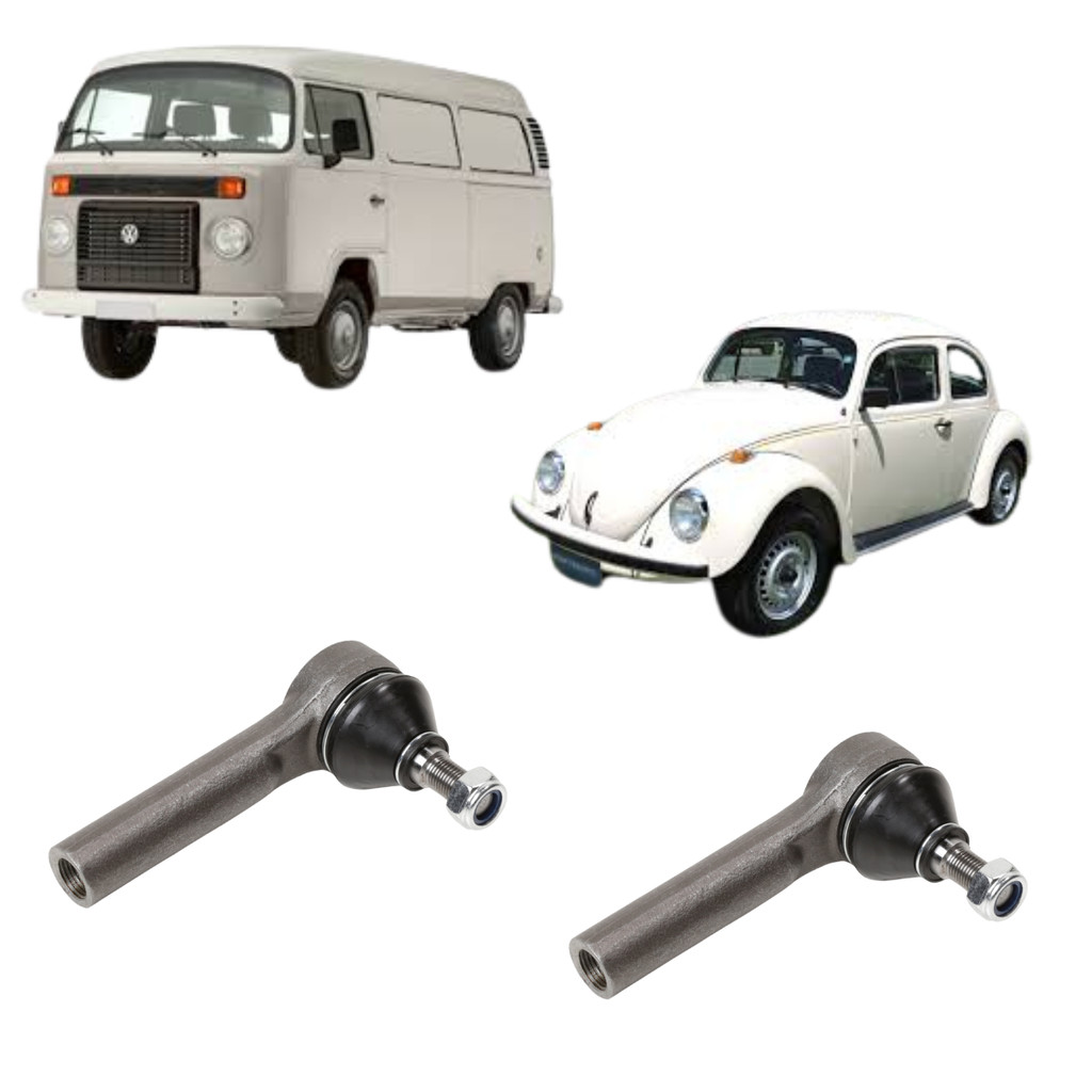 2 Terminal De Direção Kombi Carat Clipper 1975 A 2013 em Oferta na Shopee