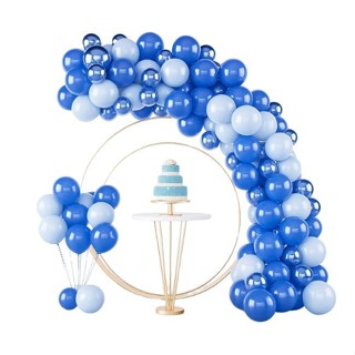 Kit 125 Balões Arco Festa Azul Balão Aniversário Decoração Kit Completo em Oferta na Shopee