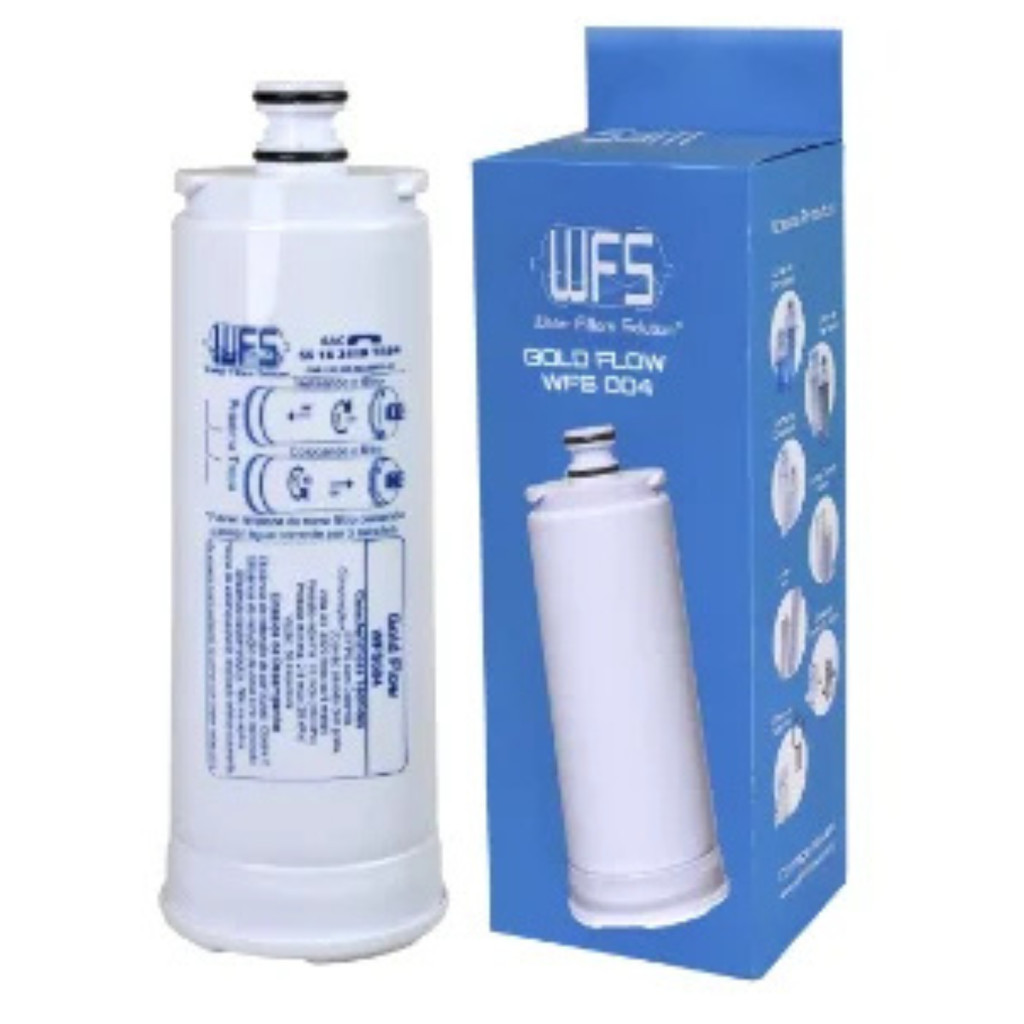 Refil WFS004 GOLD FLOW Compatível Filtro Purificador Ibbl-masterfrio-cp500 Bico Grosso 1080p