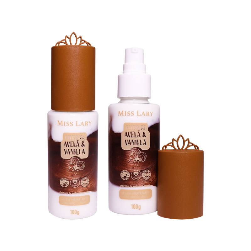 Geléia Hidratante de Avelã e Vanilla Corpo e Virilha Miss Lary VB-133