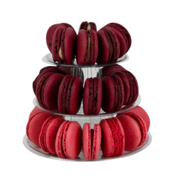 Torre Para Macarons Suporte Expositor Doces 3 Pisos