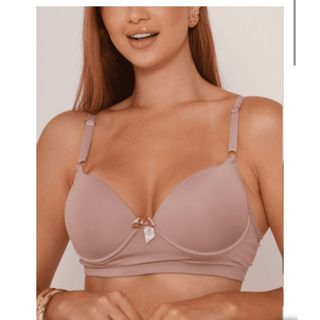 Sutia com bojo Básico Reforçado de Microfibra Conforto diario Sustenção Lingerie premium em Oferta na Shopee