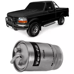 Filtro Combustível Ford F1000 4.3 94 A 96 Tecfil