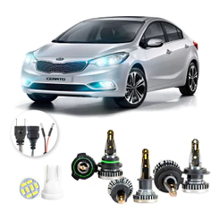 Kit Ultra Led Nano Kia Cerato 2014 A 2016 H1 H7 Hb4 30000lm