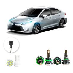 Kit Ultra Led Nano Toyota Corolla 2018-2022 H11 Hb3 30000lm
