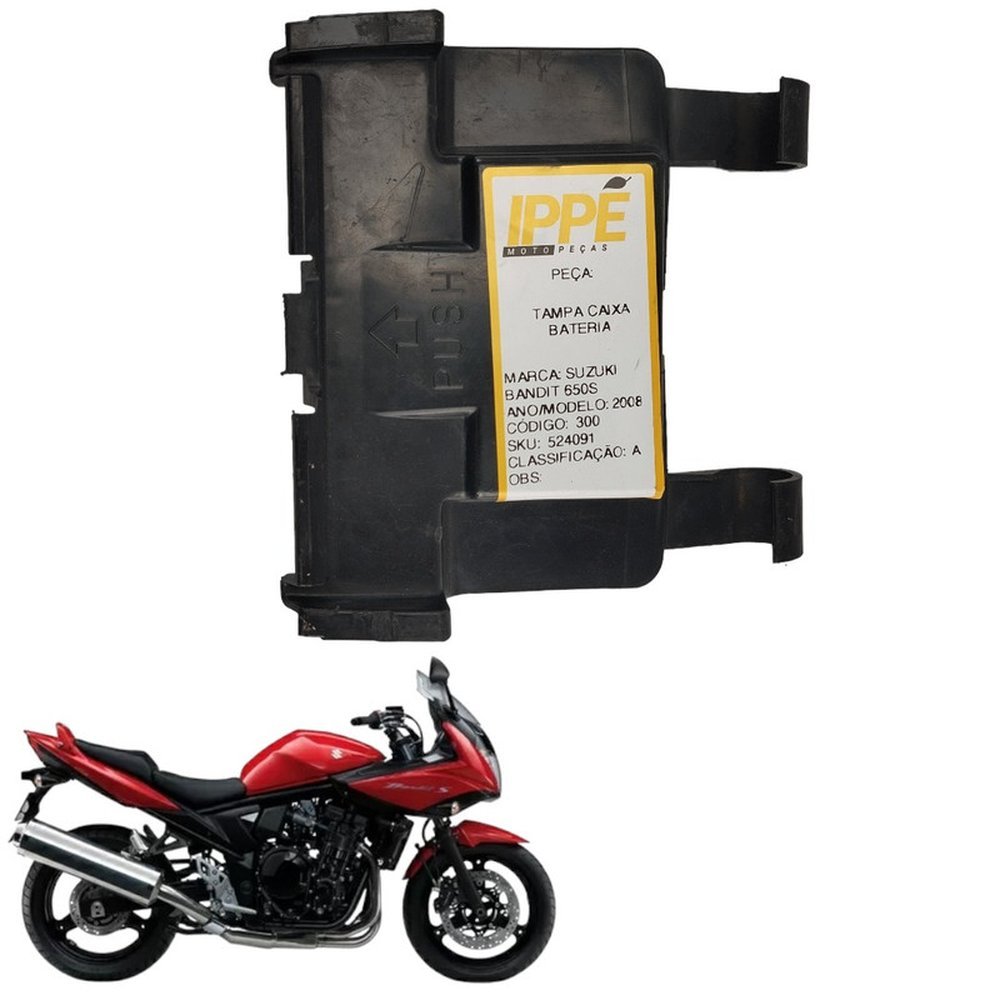 Tampa Caixa Bateria Suzuki Bandit 650s 2008