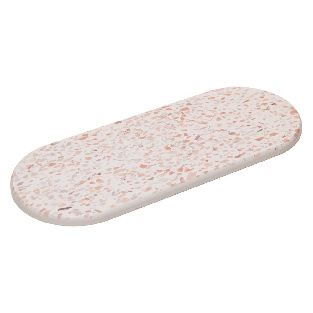 Bandeja Oval Absorvente para Pia 28cm Granilite Diatomita em Oferta na Shopee