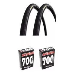 Par Pneu Pirelli Speed Bicicleta 700x23 Tornado Alfa + 2 Camaras