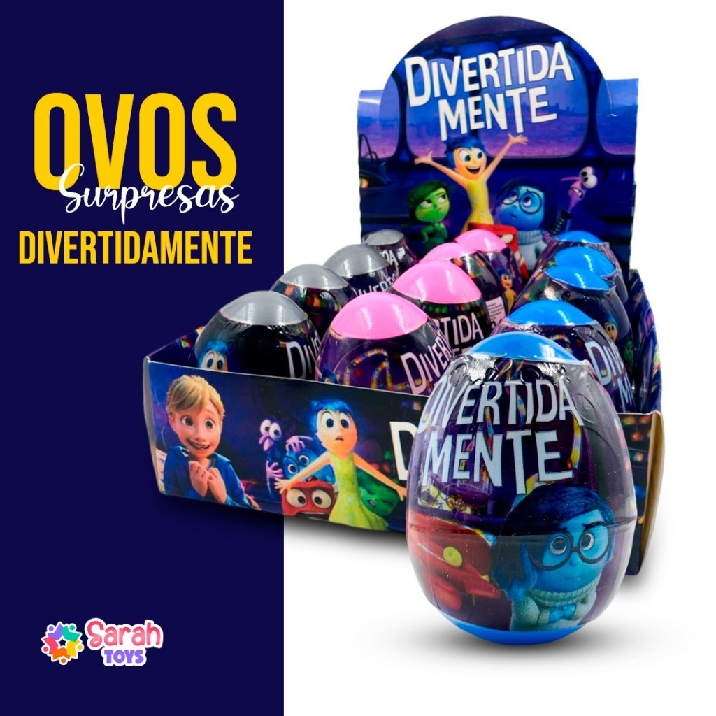 OVO Surpresa do Divertidamente Com 1 und. em Oferta na Shopee