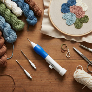 Caneta Agulha Magica Para Bordado Ponto Russo 12 Graduações em Oferta na Shopee