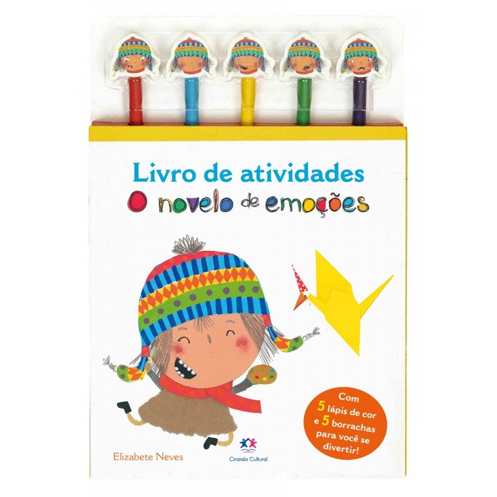 Livro de atividades o novelo de emoções em Oferta na Shopee