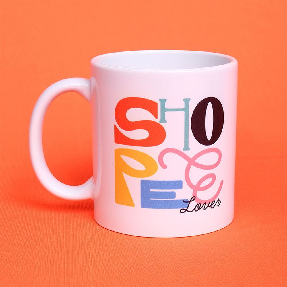 Caneca Pop Shopee Lover em Oferta na Shopee