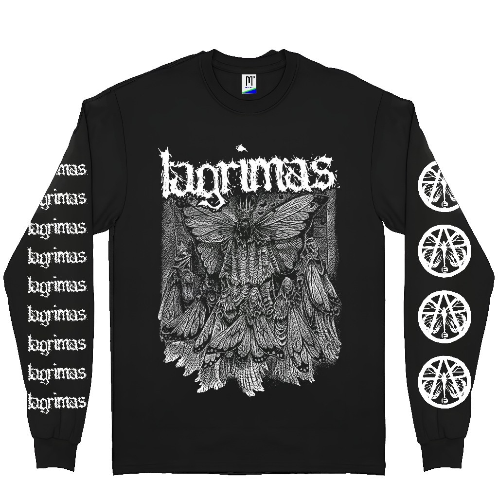 LAGRIMAS-O Monarca | Banda Kaos Camiseta 100 % Algodão Premium Manga Longa 0203