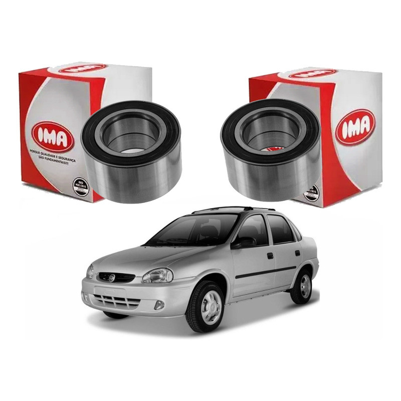 Par Rolamento Roda Dianteira Corsa Classic 1.6 1997 A 2006