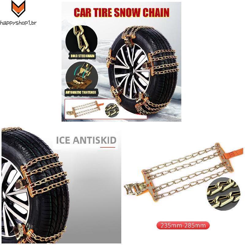 Cinto De Pneu De Carro , Corrente Antiderrapante , Material De Aço Roda Para Neve , Estrada E De Lama