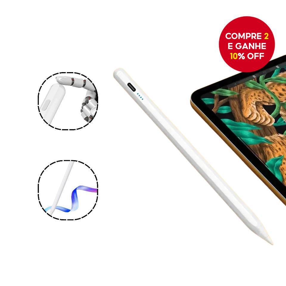 Caneta Universal Stylus para Tablet, Caneta Touch com Capa para Lápis iPad, Huawei, Lenovo, Samsung, Xiaomi, Redmi,