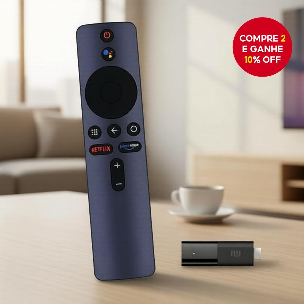  Controle de Voz Bluetooth para Xiaomi Mi TV Stick, Mi Box 4K