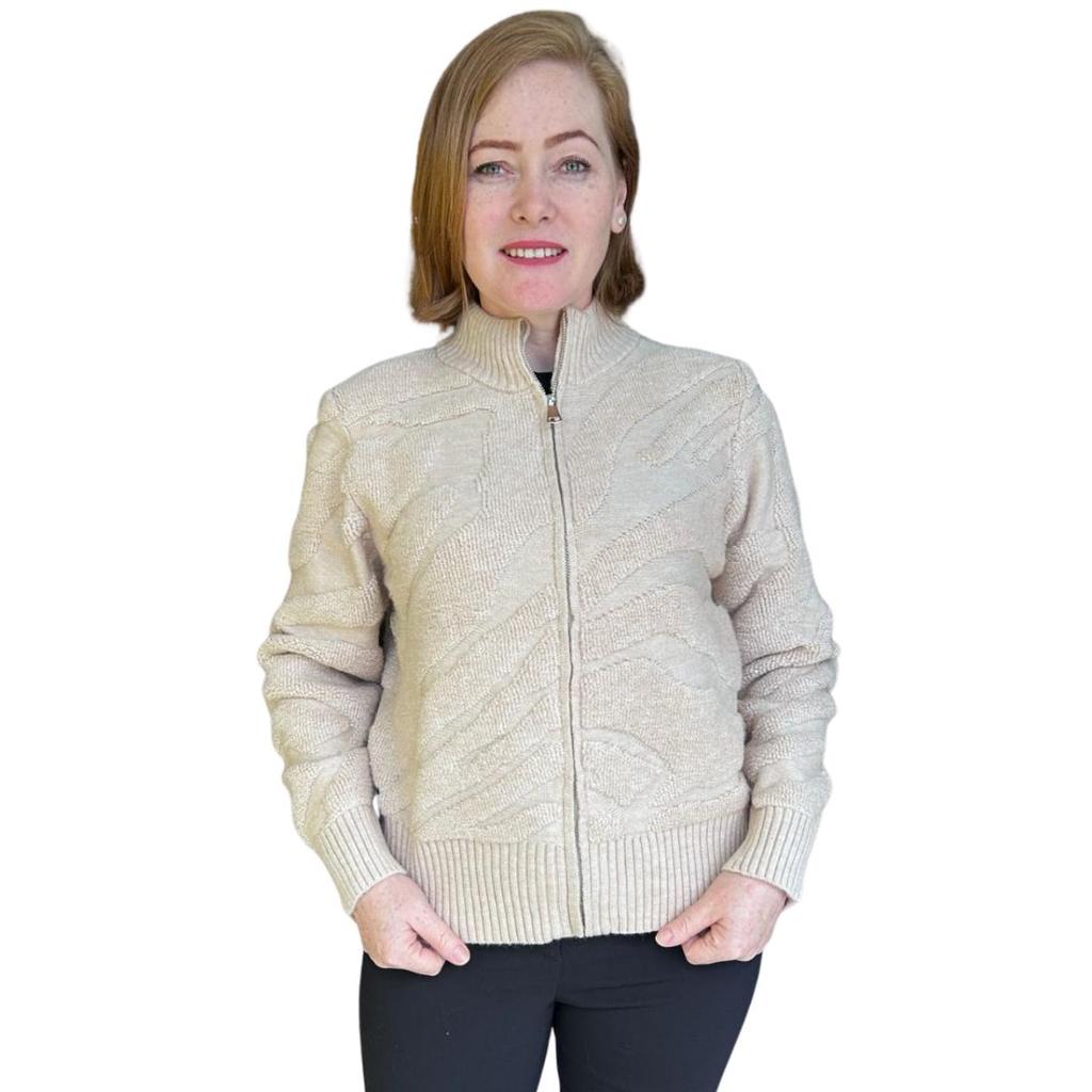 CASACO FACINELLI TRICOT CURTO FEMININO REF: FAC651277