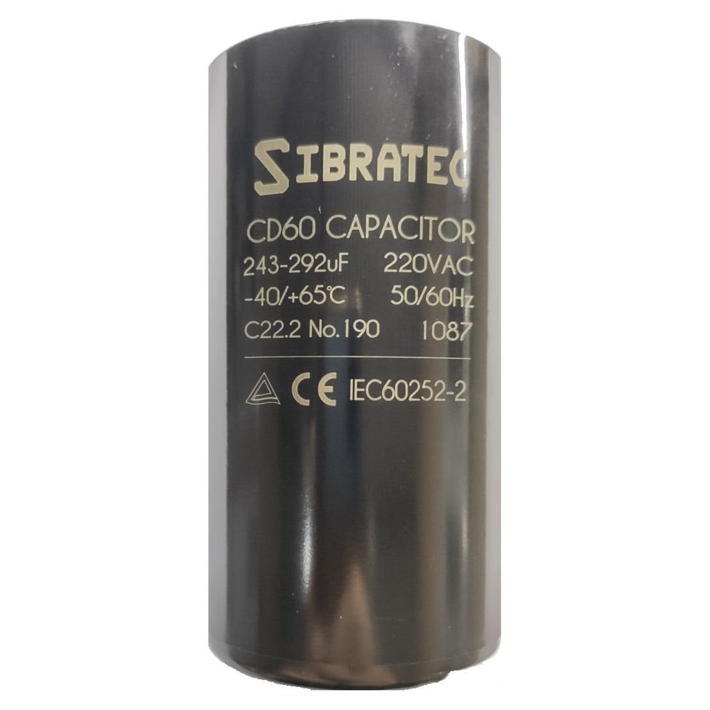 CAPACITOR ELETROLITICO DE PARTIDA 243-292 220V