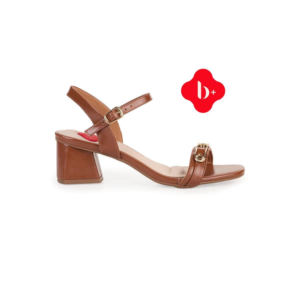 Sandália Bebecê Salto Médio Geométrico Tecnologia B+ em Oferta na Shopee