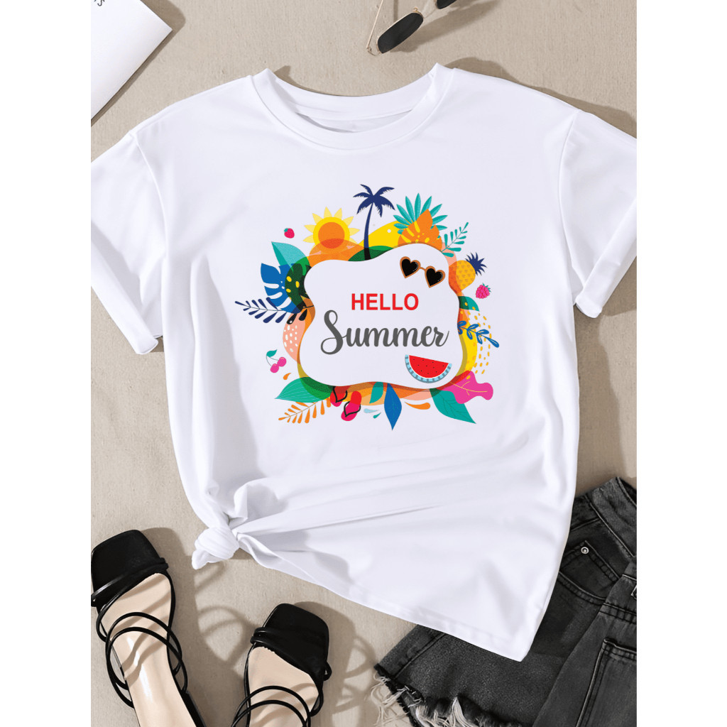 Camiseta Camisa Algodão LINDA  Estampada Unissex Verão  Masculina Roupa Feminina Baby Look 100% Algodão Original PREMIUM