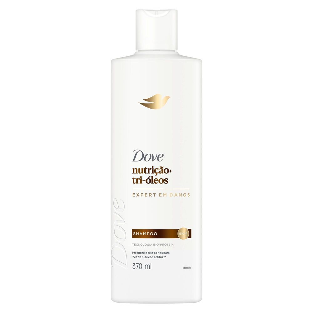 Shampoo Dove Nutrição Tri-Óleos 370ml em Oferta na Shopee
