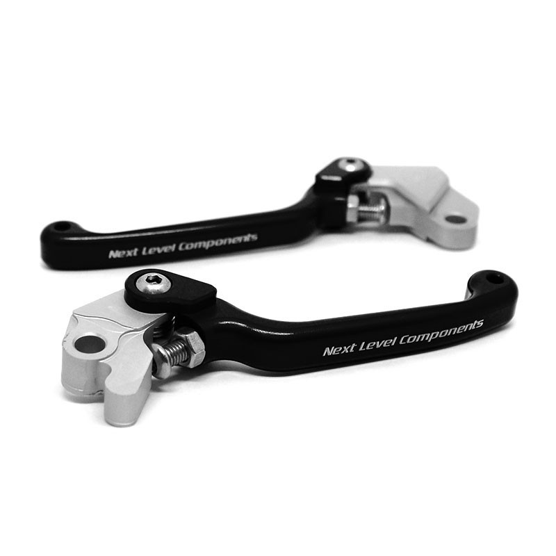 KIT MANETE RETRATIL-FREIO/EMBREAGEM BREMBO-KTM4T (14...PRETO