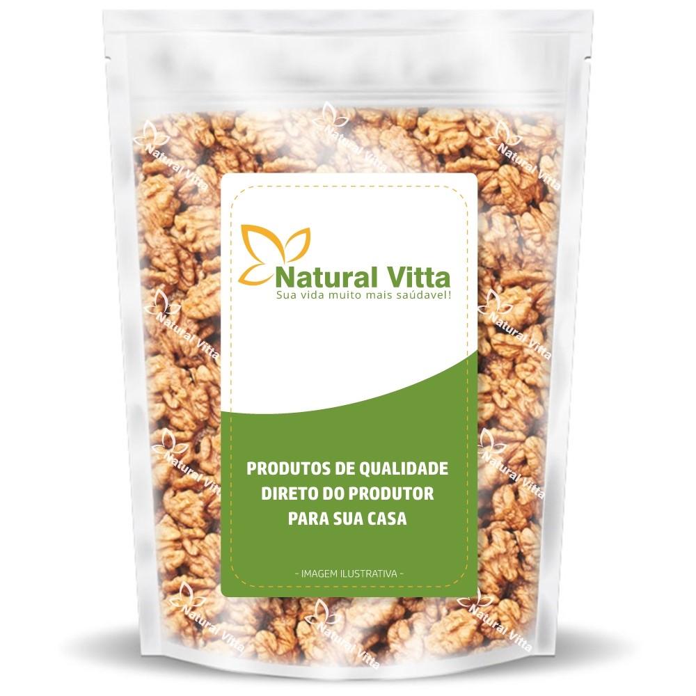 Nozes Chilena Mariposa inteira Quarts Natural Vitta - 500g em Oferta na Shopee