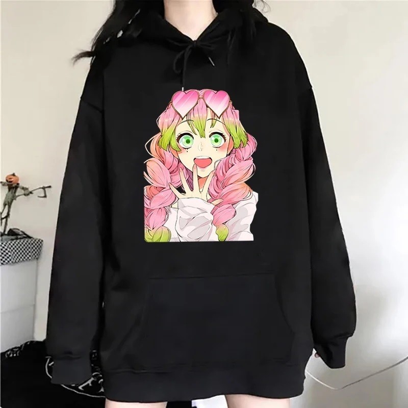 Moletom Felpado Peluciado Canguru Unissex Infanto Juvenil Mitsuri AnimeInfantil Estampado Agasalho Lançamento