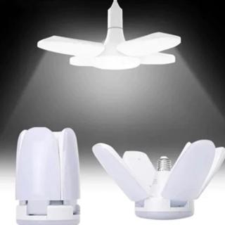 Lâmpada Led 80W/60W Pétalas Girassol Dobrável 6500k Ajustável Super Branco Bivolt Multifuncional em Oferta na Shopee