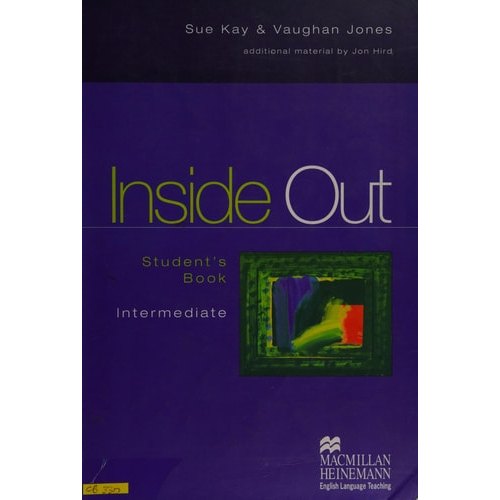 Livro Inside Out Student's Book Intermediate de Sue Kay e Vaughan Jones 7854440