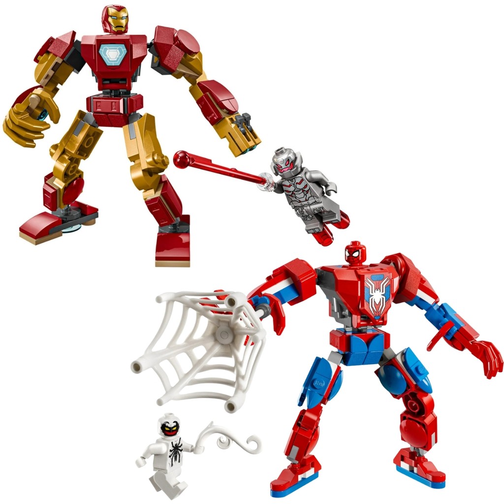 Lego Blocos De Montar Marvel Robô 2 Figuras 76307 em Oferta na Shopee