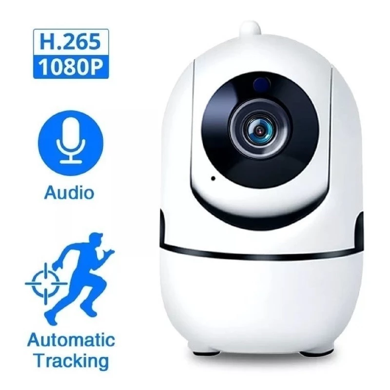 Câmera WiFi 360°: Segurança Total! 🔒