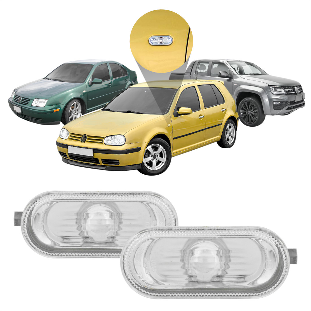 PAR de Lanterna PISCA PARALAMA LATERAL GOLF 1999 2000 2001 2002 2003 2004 2005 2006 2007