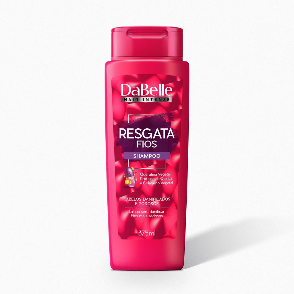 Shampoo Resgata Fios DaBelle Hair 375ml em Oferta na Shopee
