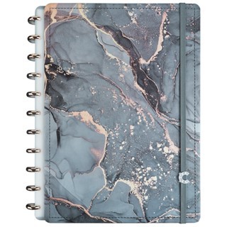 Caderno Inteligente Ônyx Grande: c/ 80 folhas offset 90g em Oferta na Shopee