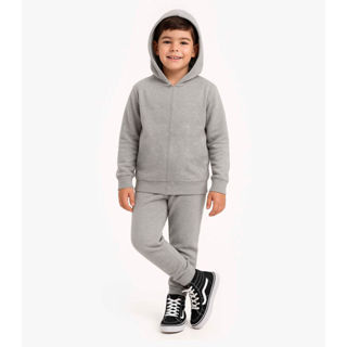 Camiseta Manga Longa Menino Infantil Select Cinza em Oferta na Shopee